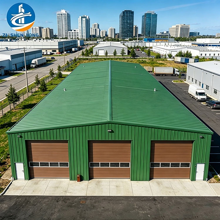 3000 Square Meter Prefabricated Steel Structure Warehouse Building For Food Factory
