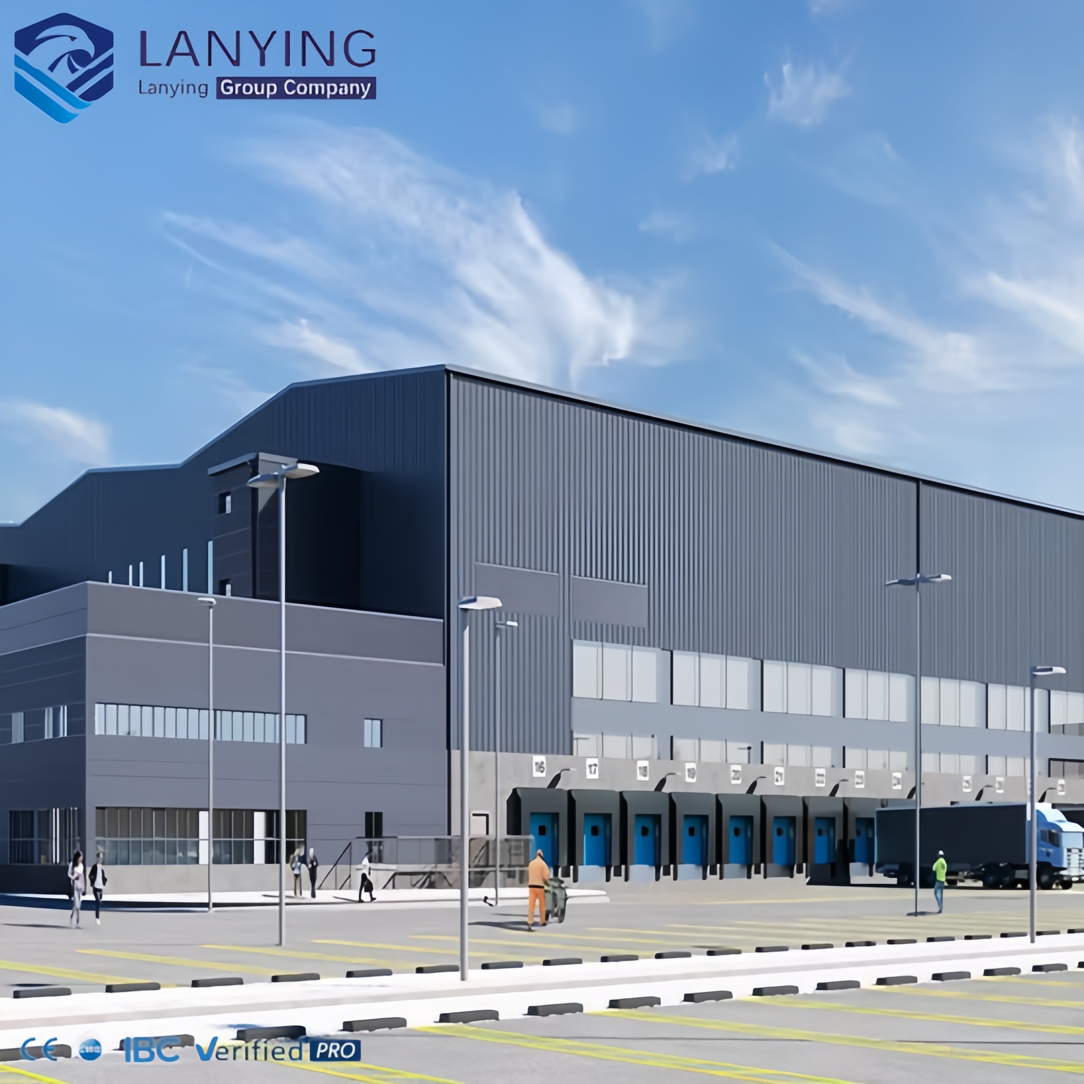 Prefabricated A660 Certified Light Steel Building Structure for Warehouses Storefronts Welding Customizable Design for Versatile
