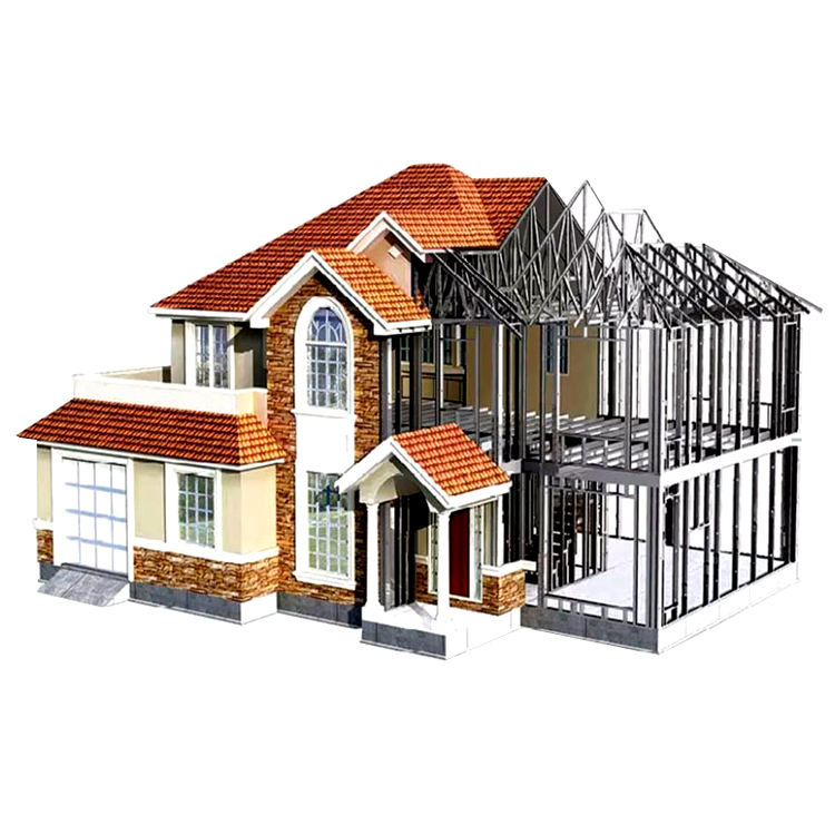 Modern Prefabricated Light Steel Villa