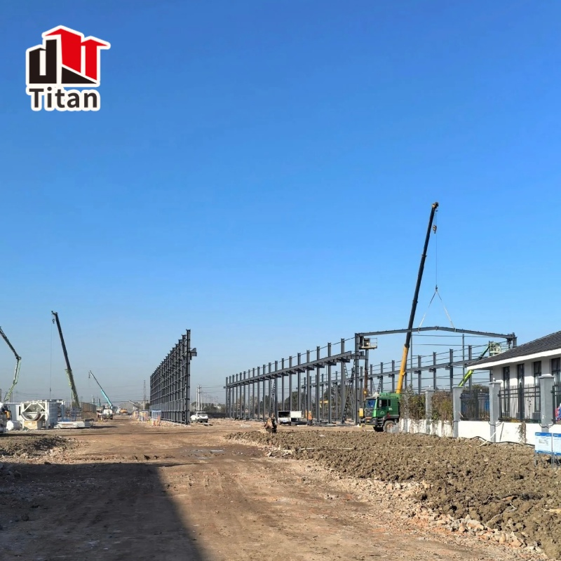 Insulated Cold Storage Facilities Eco-Friendly Prefabricated Steel Structure Building