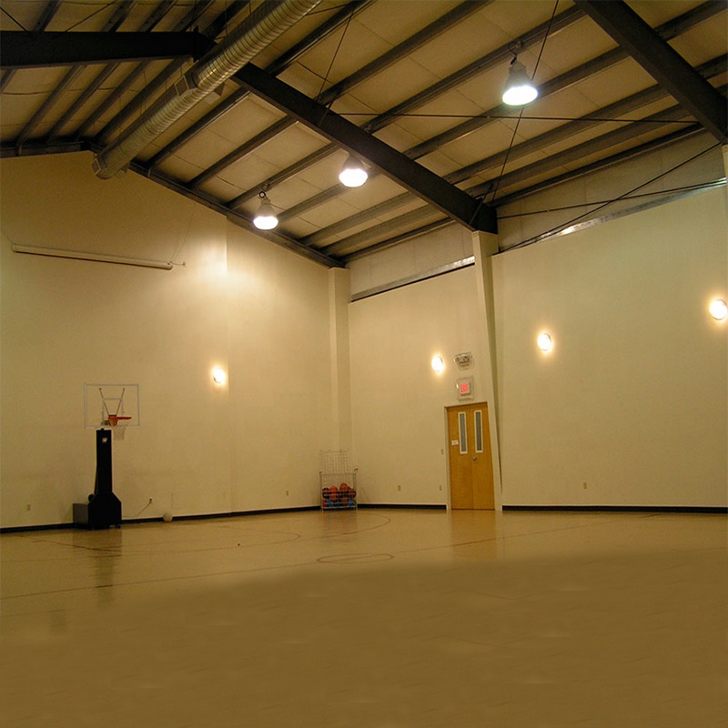 Fast Build Prefabricated Steel Structure Design Badminton Basketball Sports Hall