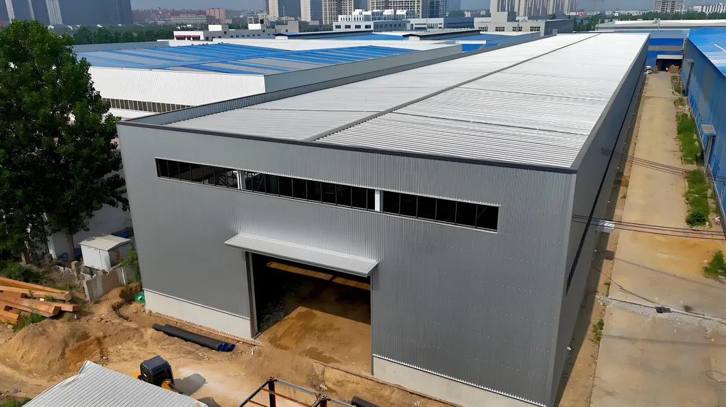 Flexible Customized Prefabricated Steel Structure Warehouse Storage Facility Metal Building