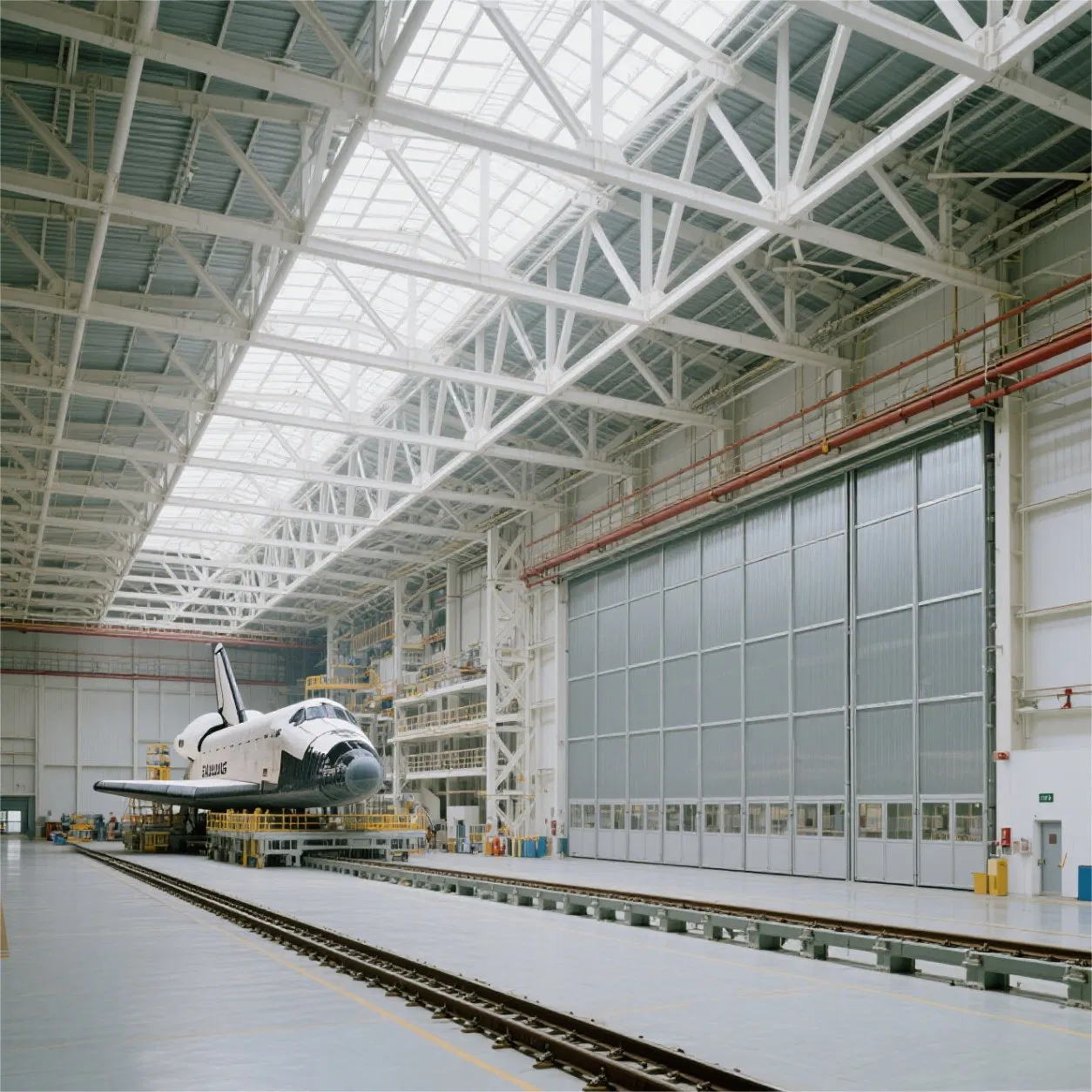 Heavy Duty Steel Building Prefabricated Steel Hall for Industrial Storage Needs
