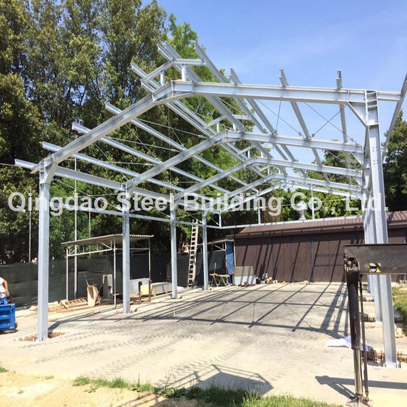 Prefabricated Steel Structure Building for Metal Frame Workshop/Steel Shed/Commercial Steel Warehouse