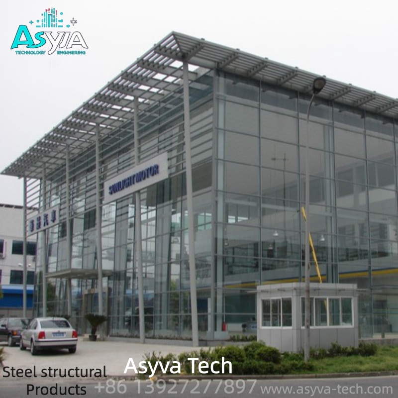 Professional Anti-Corrosion Steel Workshop Garage Shed Buildings for Agricultural Processing Coastal Use High Wind Resistance