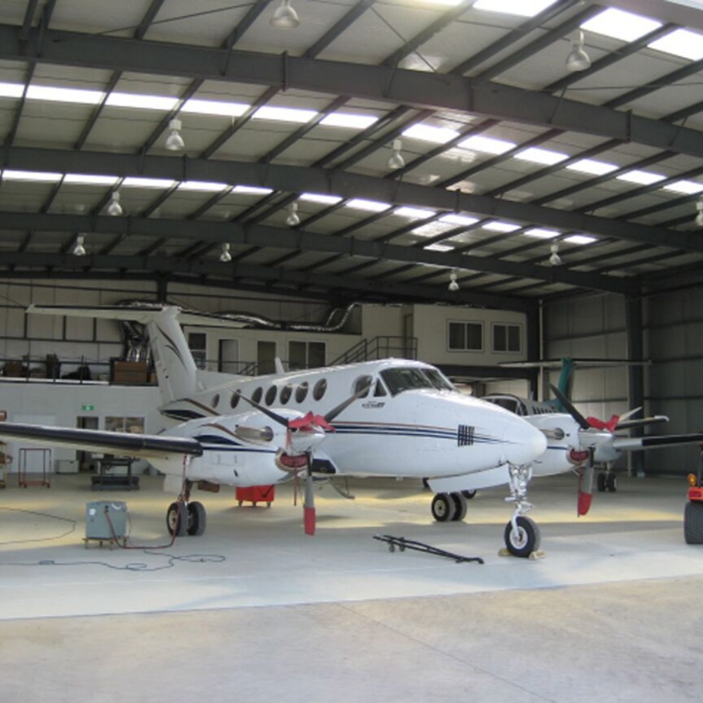 Large Span Modern Industrial Design Commercial Prefab Steel Structure Buildings Steel Structure Hangar
