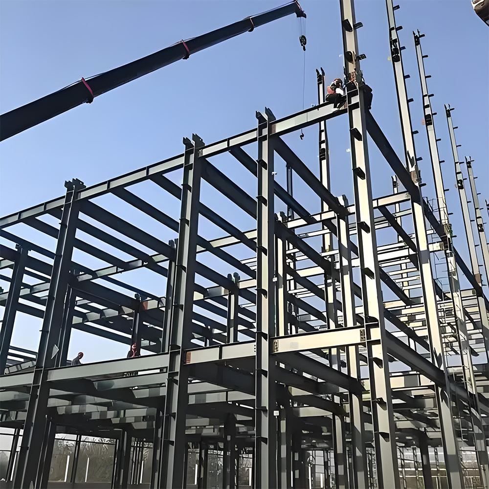 Advanced Multi Level Steel Structure Factory Building With Detailed Engineering Drawings for Textile Manufacturing Plants
