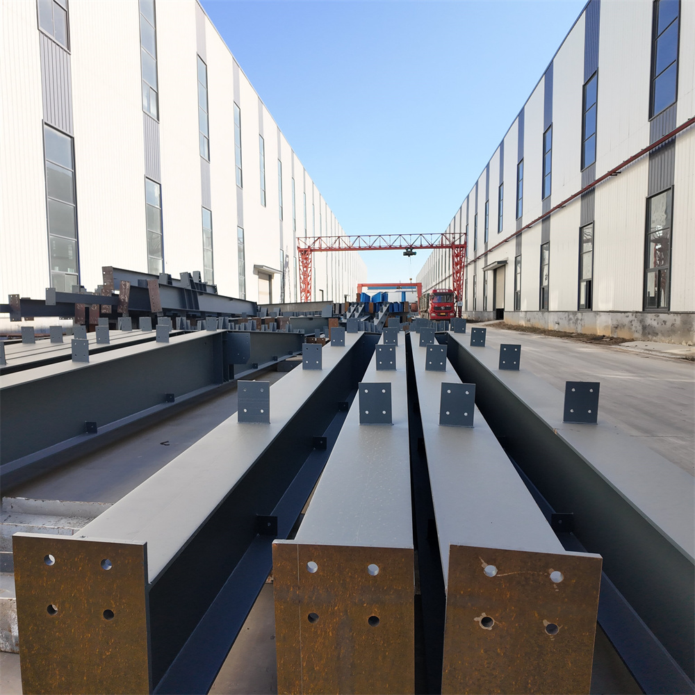 Steel structure frame building details