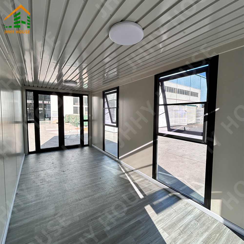 Hot Sale Z Type Folding Container House Prefabricated Steel Structure Office and Living Building Sandwich Panel House Design