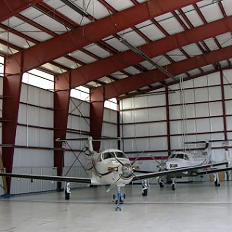 Ce &amp; ISO Certified Modern Design Steel Airplane Hangar Warehouse for Industrial Workshop Use