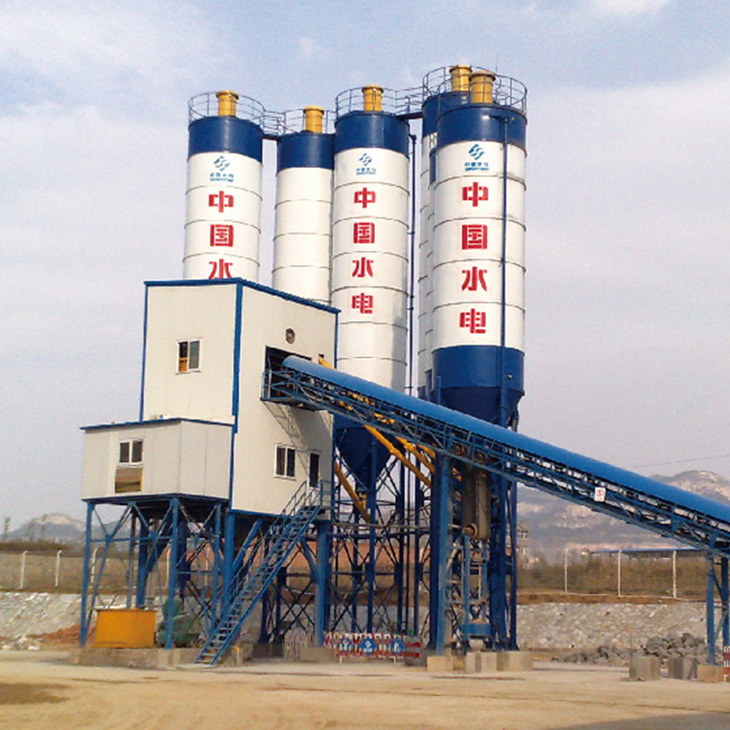Factory Manufacture HZS60 Fully Automatic 60 Cubic Meters/Hour Stacionary Concrete Batching Plant Fully Automatic 60m3/h