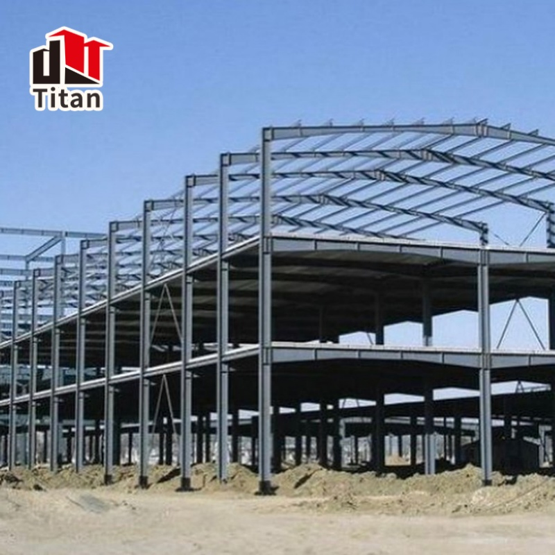 Heavy Duty Industrial Manufacturing Factory and Commercial Warehouse Storage Building Needs Premium Galvanized Metal Prefabricated Steel Structures
