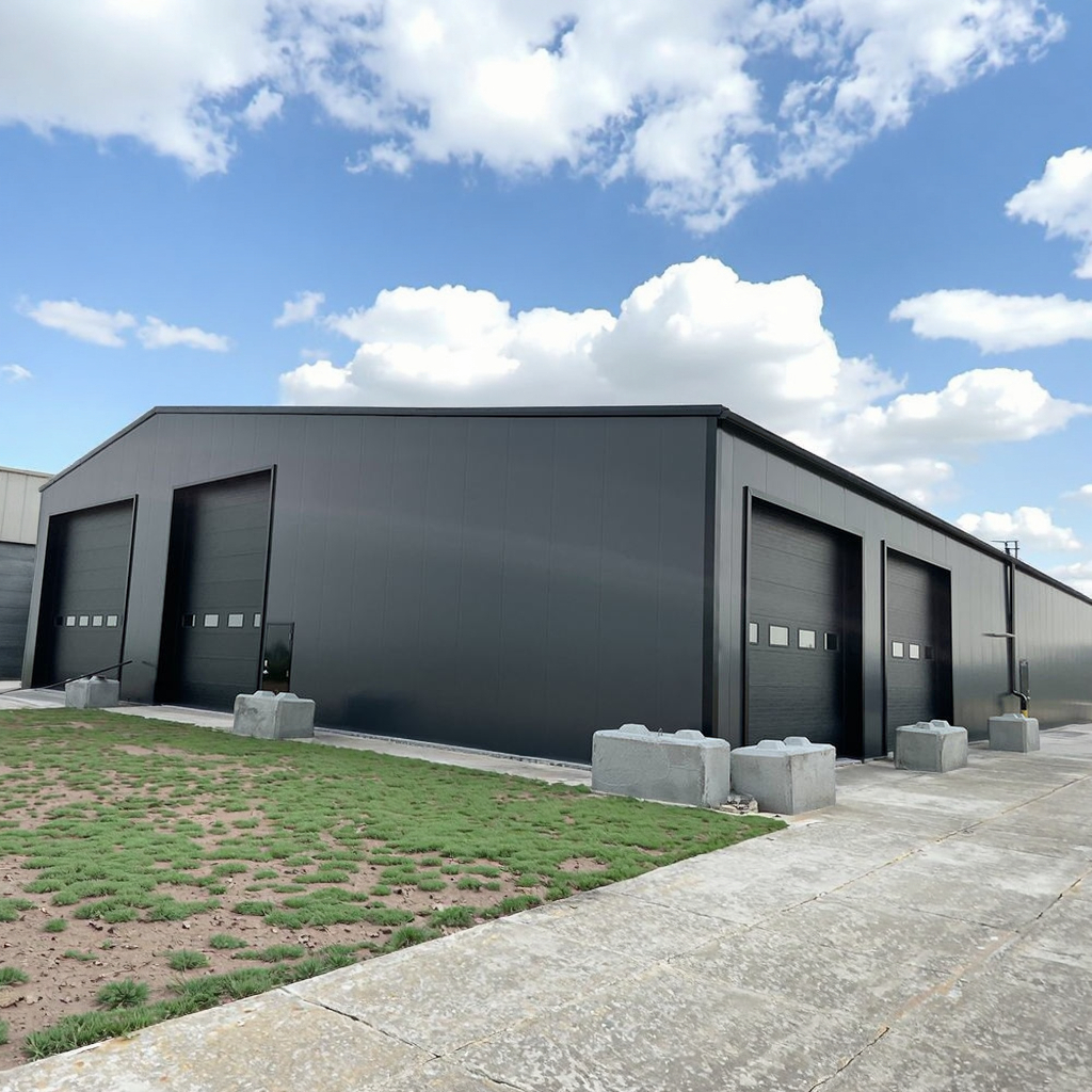 Modular Prefabricated Steel Frame Warehouse Building Kits Fast Erection Multi-Story Steel Structure Workshop