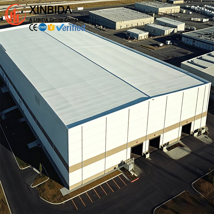 40x60 Meters Steel Building Metal Building Kits Warehouse Prefabricated Steel Structure Construction