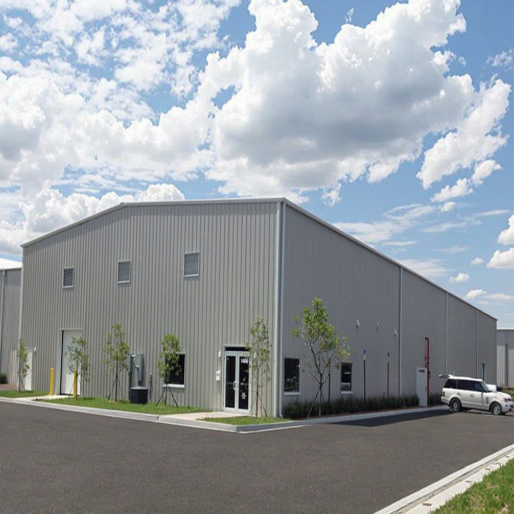 Prefab Steel Structure Building Kits for Multiple Uses Large Span Warehouse, Workshop, Storage Shed and Aircraft Hangar