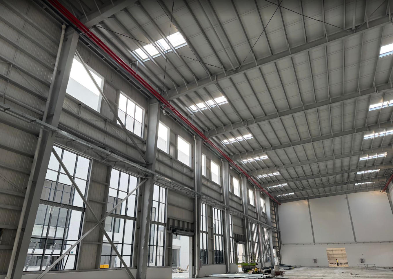 Prefabricated Multi Floors Story Building High Rise Steel Heavy Duty Workshop Warehouse tiny home