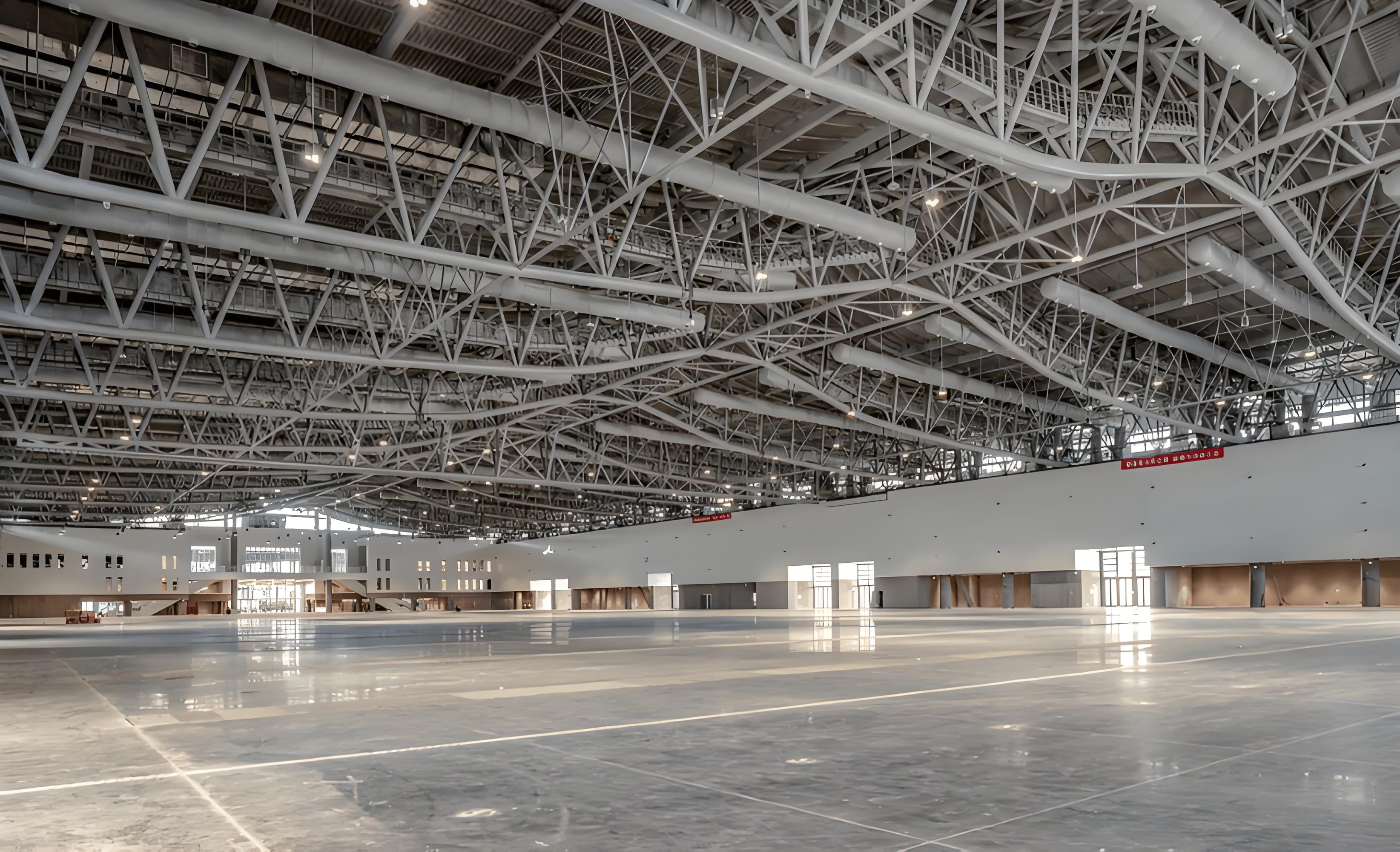 Structure GYM Design Basketball Sports Hall/warehouse Prefabricated Steel Building GYM Football Tennis Stadium