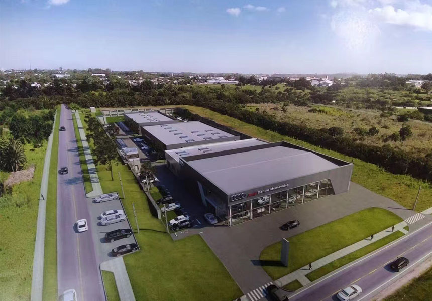 High Quality Professional Custom Design 4S Car Shop Steel Structure Hall Shopping Mall Warehouse Buildings