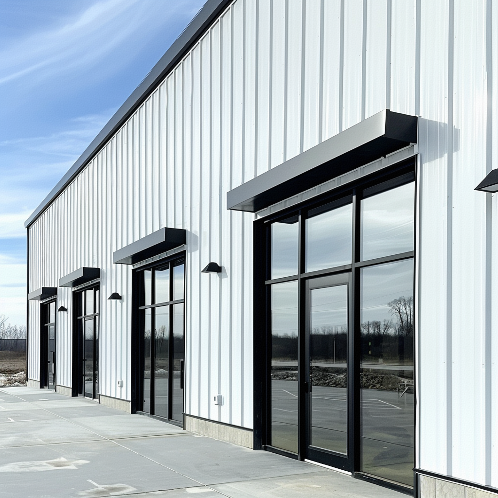 Custom Strong Wind Resistant Large Span Prefabricated Warehouse Construction Industrial Building with Free Design Specifications
