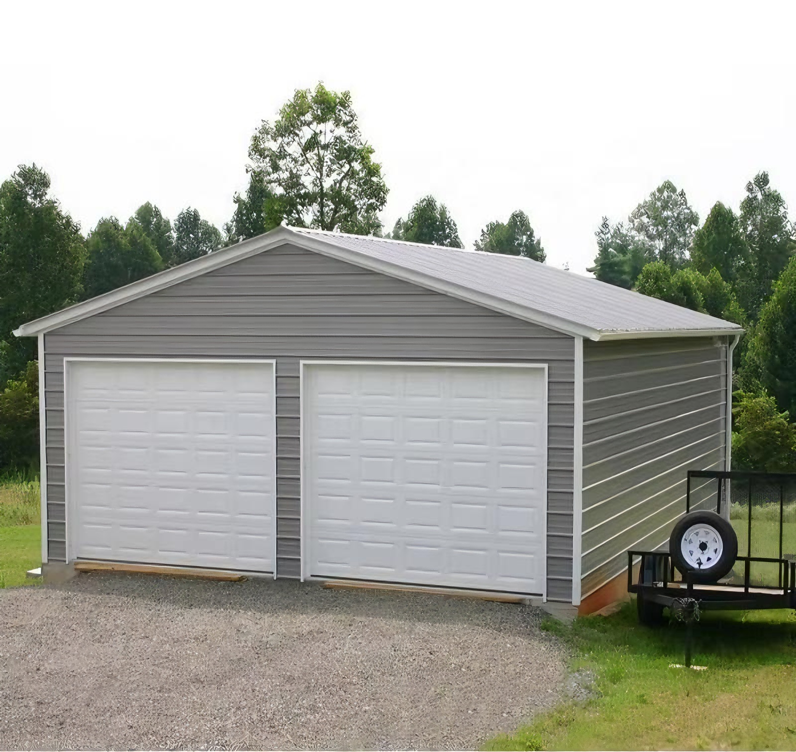 Prefabricated Workshop Prefab Light Steel Structure Farm Storage Warehouse Metal Building Kits with Welding &amp; Bending Services