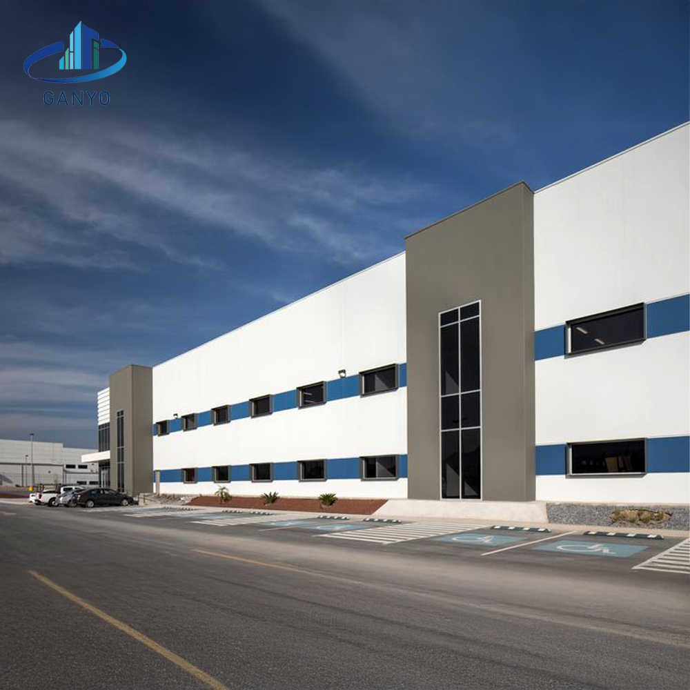Heavy Duty Steel Structure Warehouse and Steel Logistics Center Building | Foshan Ganyo Steel Structure