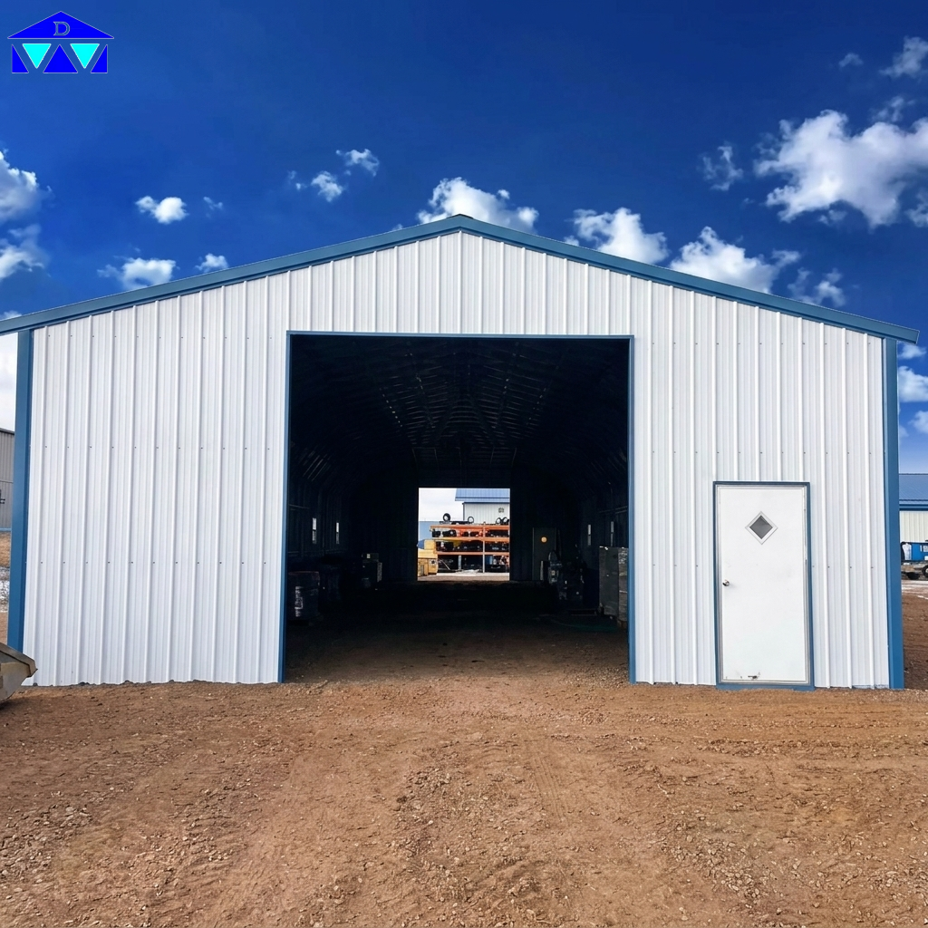 Modular Design Quick Build Steel Warehouse For Small Business Inventory Storage