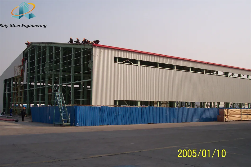 Heavy Industry Steel Structure Workshop Prefabricated Industrial Metal Buildings