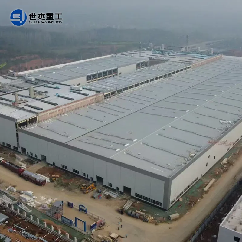 Steel Structure Factory Buildings, Warehouses, Logistics Parks, and Storage Facilities