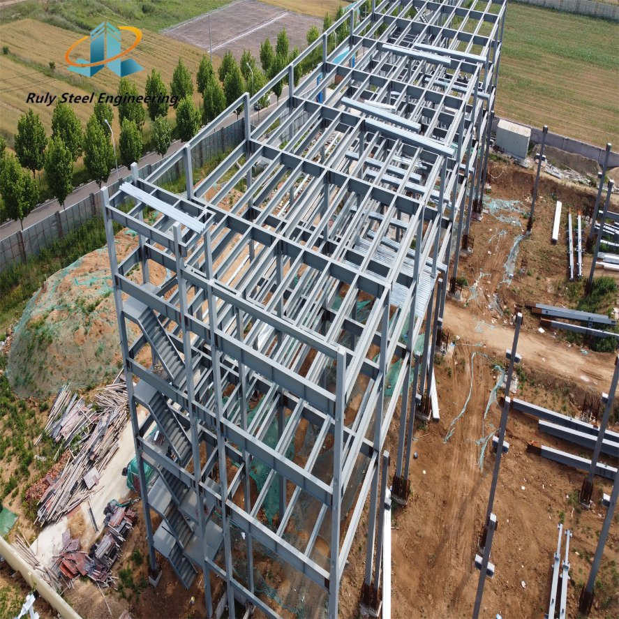 Flexible Steel Arch Storage Facility Prefab Steel Structure Construction Buildings