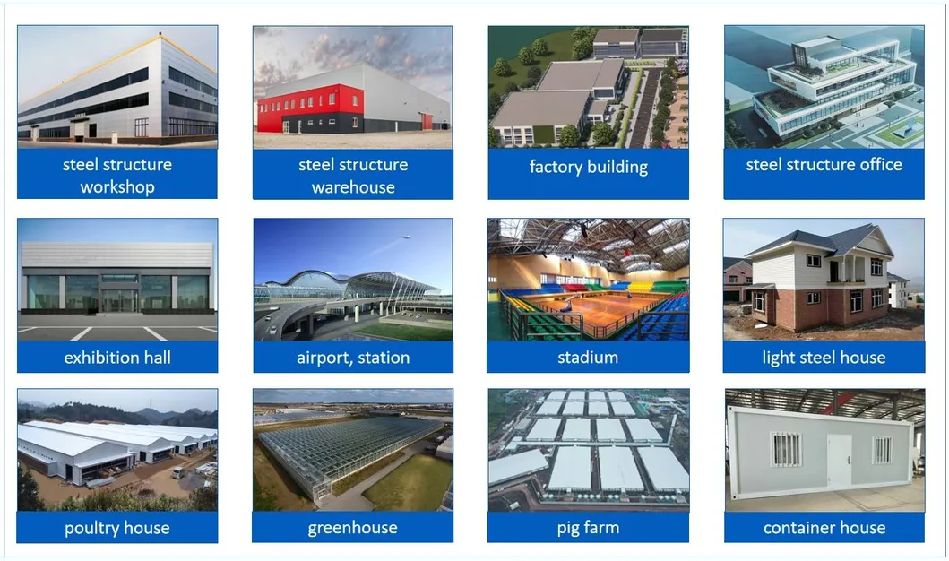 Suitable for Warehouses, Steel Sheds, Workshops, and Storage Facilities - Professional Prefabricated Steel Structure Buildings