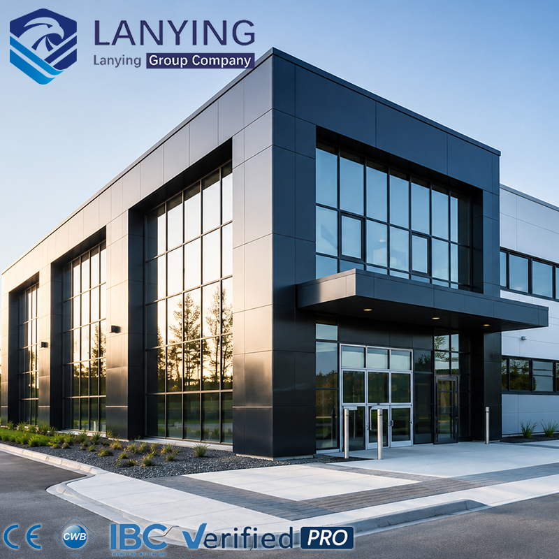 Commercial Steel Structure Building For Modern Shopping Mall And Retail Center Development Projects