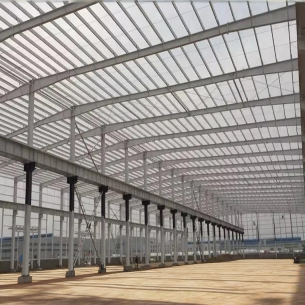 Prefab Steel Structure Industrial Metal Building Prefabricated Steel Structures Workshop Customizable Warehouse Manufacturers