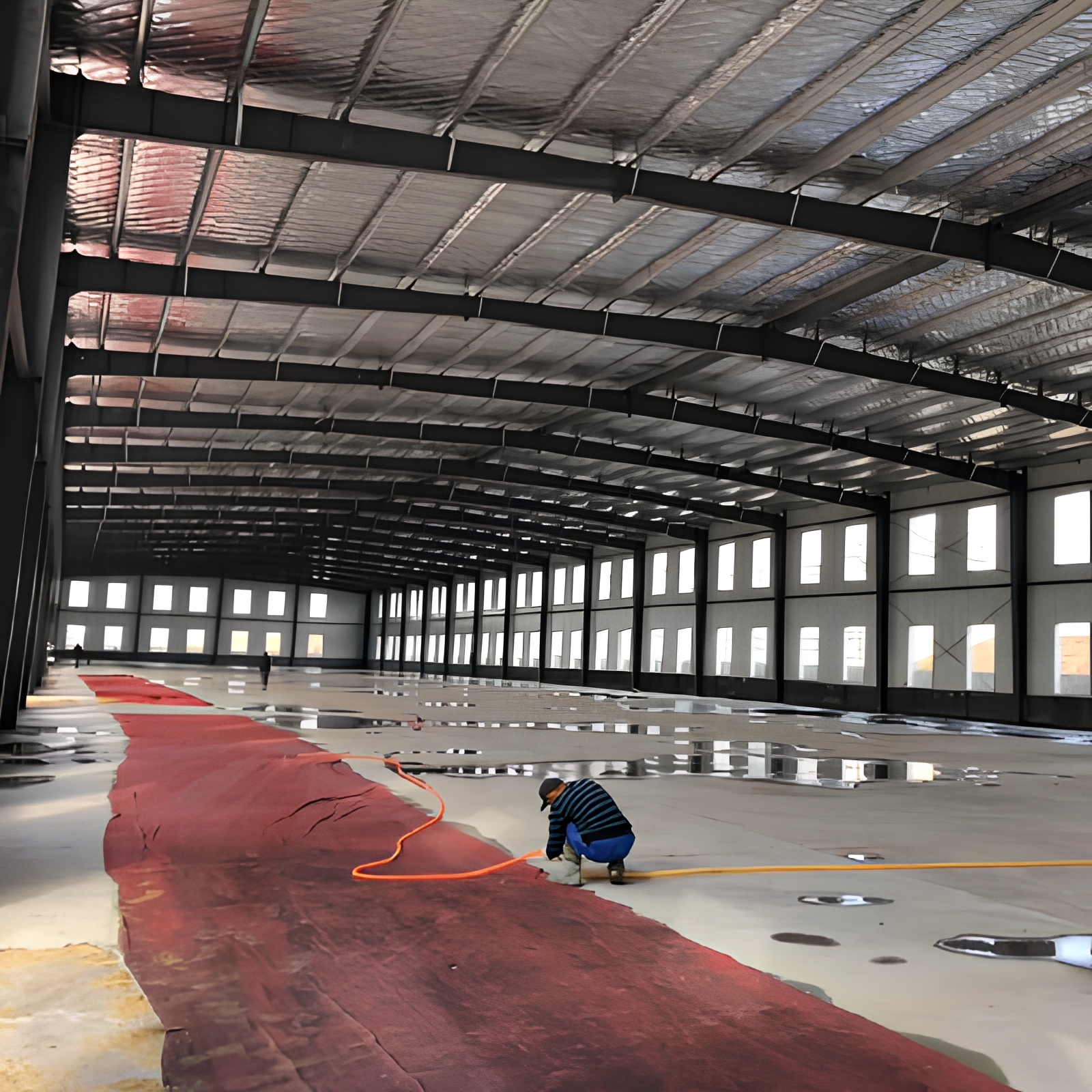 Hot Sales Made in China Structural Steel Two Story Multi-story Warehouse Building Prefabricated with Steel
