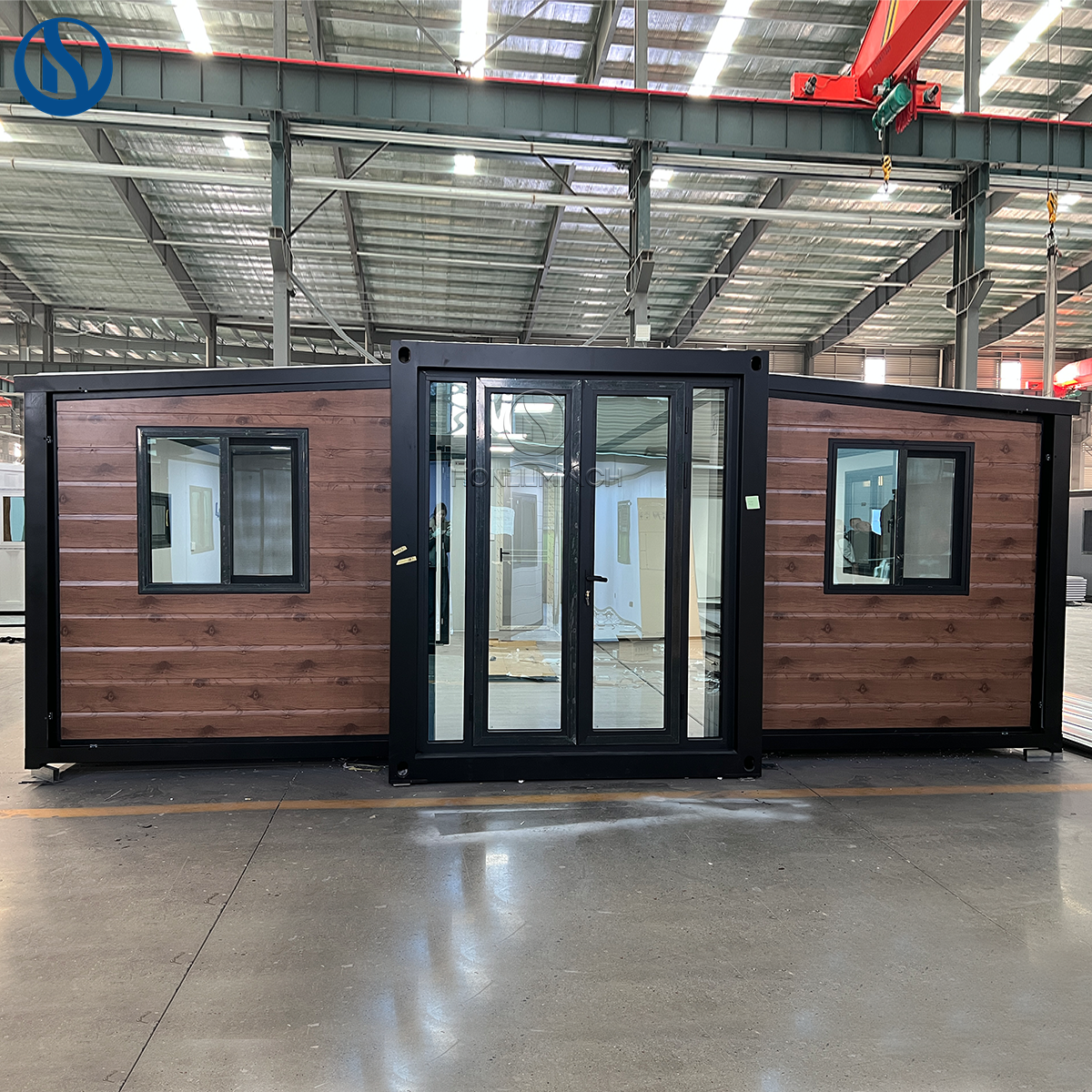 HonluSecurity Prefabricated 40Ft 20Ft Container Expandable House Steel Structure Prefab Light Steel Movable Home Casa Contenedor