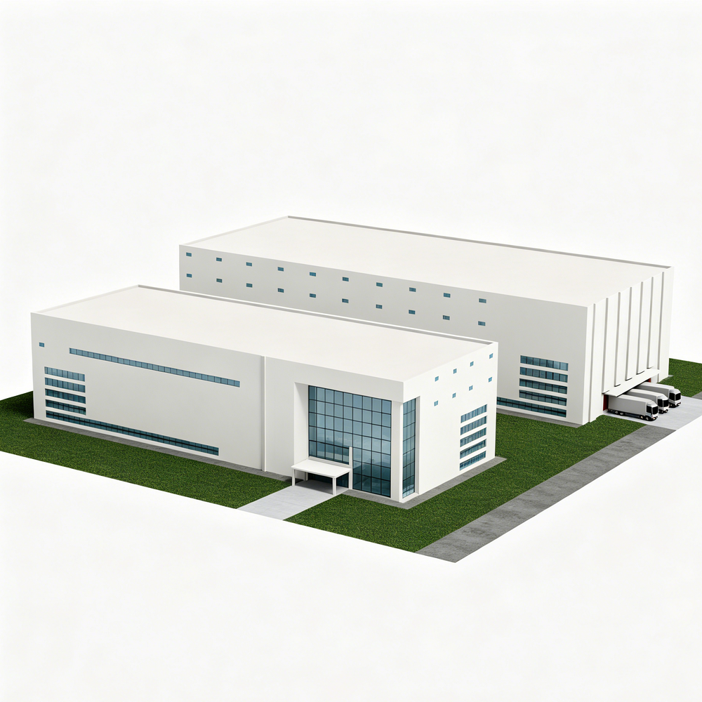 China Factory Sale Metal Building Steel Structure Plant Warehouse Commercial Building