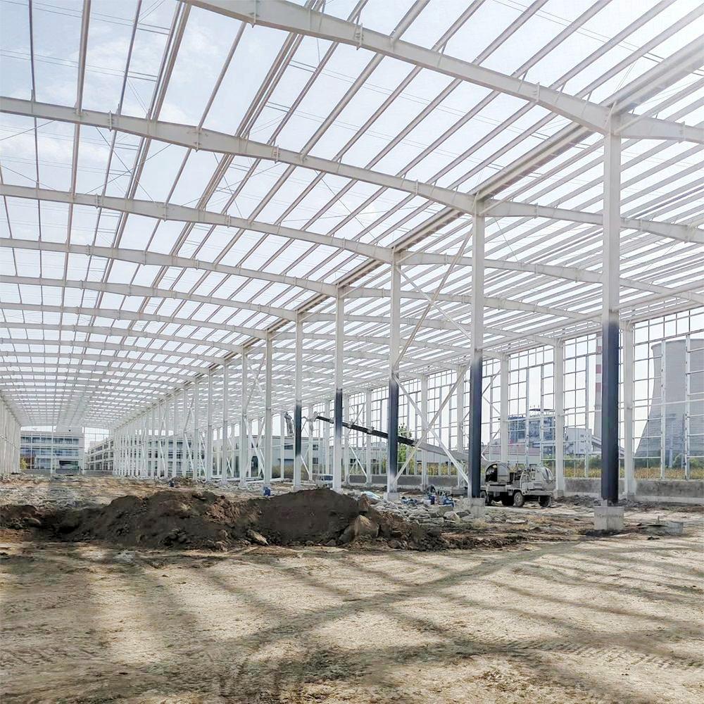 China Customized Frame Metal Steel Structure Steel Building Metal Arch Frame Warehouse Building Steel Frame Structure
