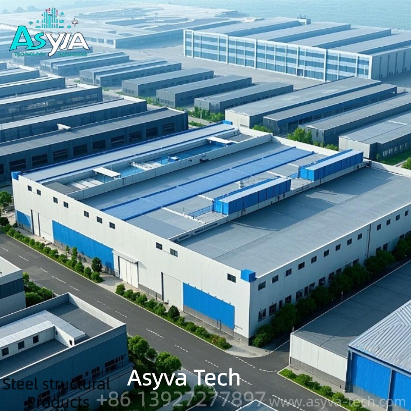 Professional Anti-Corrosion Steel Workshop Garage Shed Buildings for Agricultural Processing Coastal Use High Wind Resistance