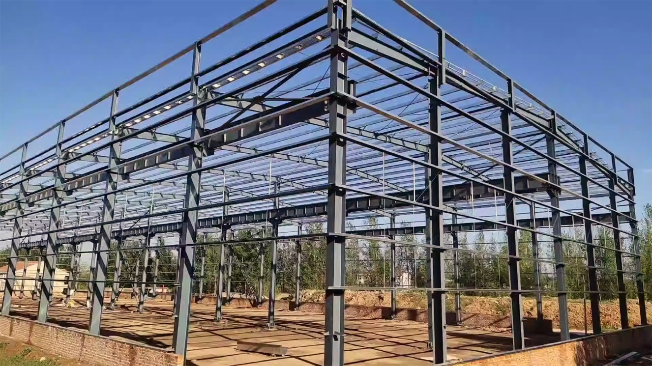 100X200' Pre-Engineered Steel Structure Facility Metal Storage Buildings
