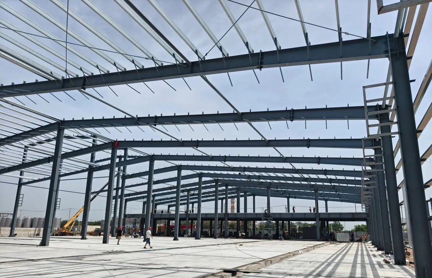 Steel Structure Industrial Storage Building - Easy Setup &amp; Heavy Duty Design