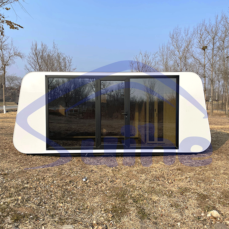 Apple Steel Structure Cabin Slide Out Design for Apartment Office or Courtyard Durable Sandwich Panel and Container Material