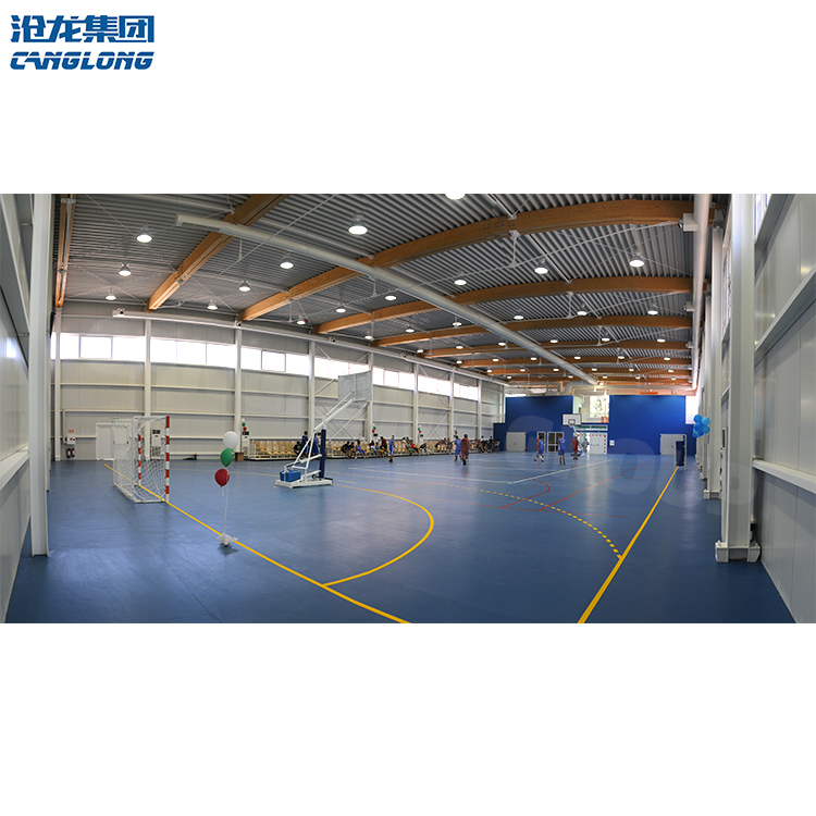 Professional Design Wholesale Gym Stadium Shed Galvanized Steel Structure Fitness Center Buildings