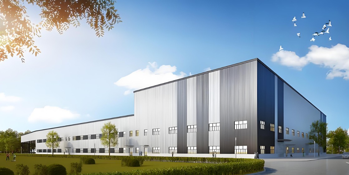 C. Z Shape Steel Channel Flexible Customized Storage Facility Prefabricated Warehouse Clear Span Building