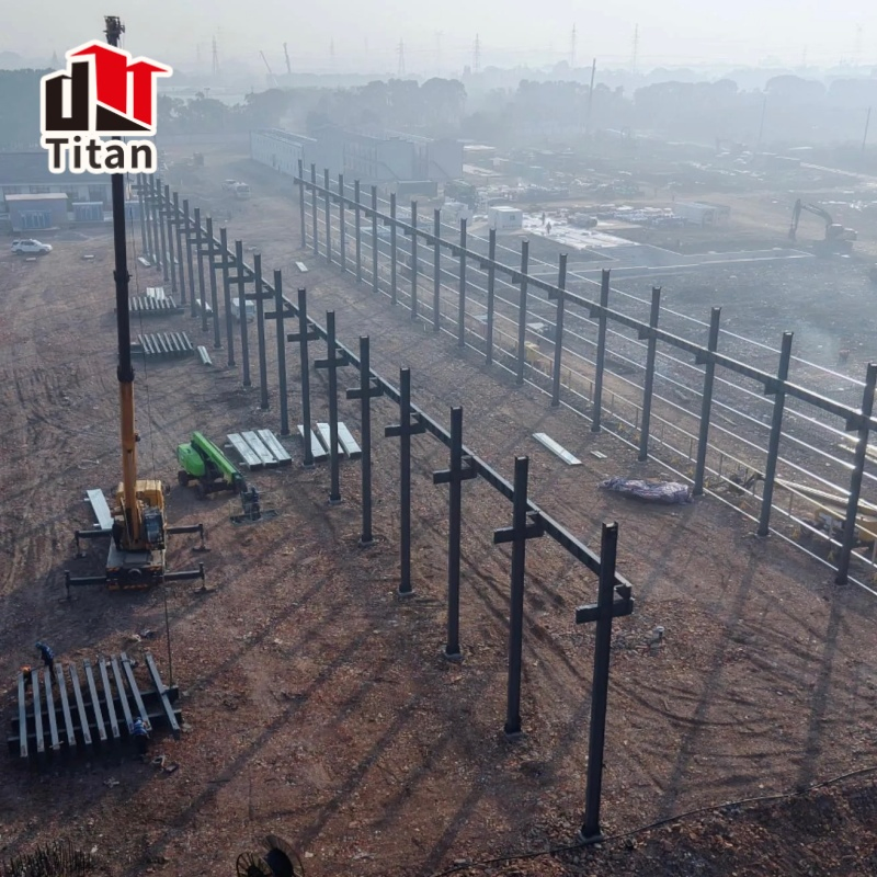 Insulated Cold Storage Facilities Eco-Friendly Prefabricated Steel Structure Building
