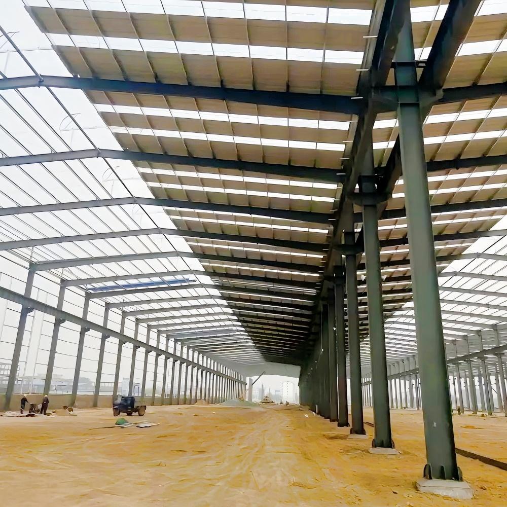 China Customized Frame Metal Steel Structure Steel Building Metal Arch Frame Warehouse Building Steel Frame Structure