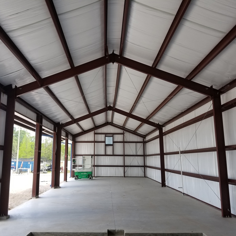 Latest Design One-Piece Molding Steel Storage Prefabricated Steel Structure Building for School Buildings &amp; Educational Facilities