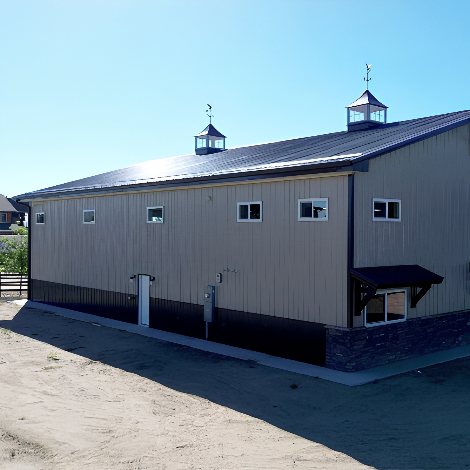Low Maintenance Long Life Steel Structure Warehouse for Agricultural Grain Storage Farm Machinery Shed Steel Structure