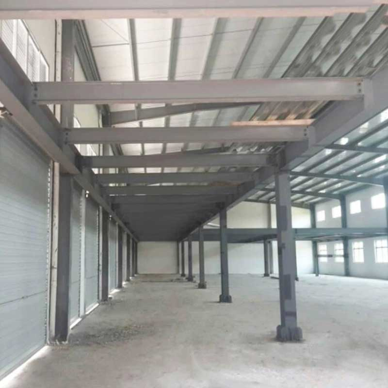 Quick Install Heavy Load Spacious Industrial Prefabricated Steel Structure Prefab Building House