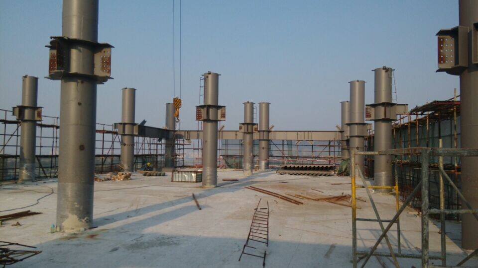 Commercial High-Rise Steel Structure Buildings Prefabricated Modern Design Office Retail Complex for Mall Supplied China