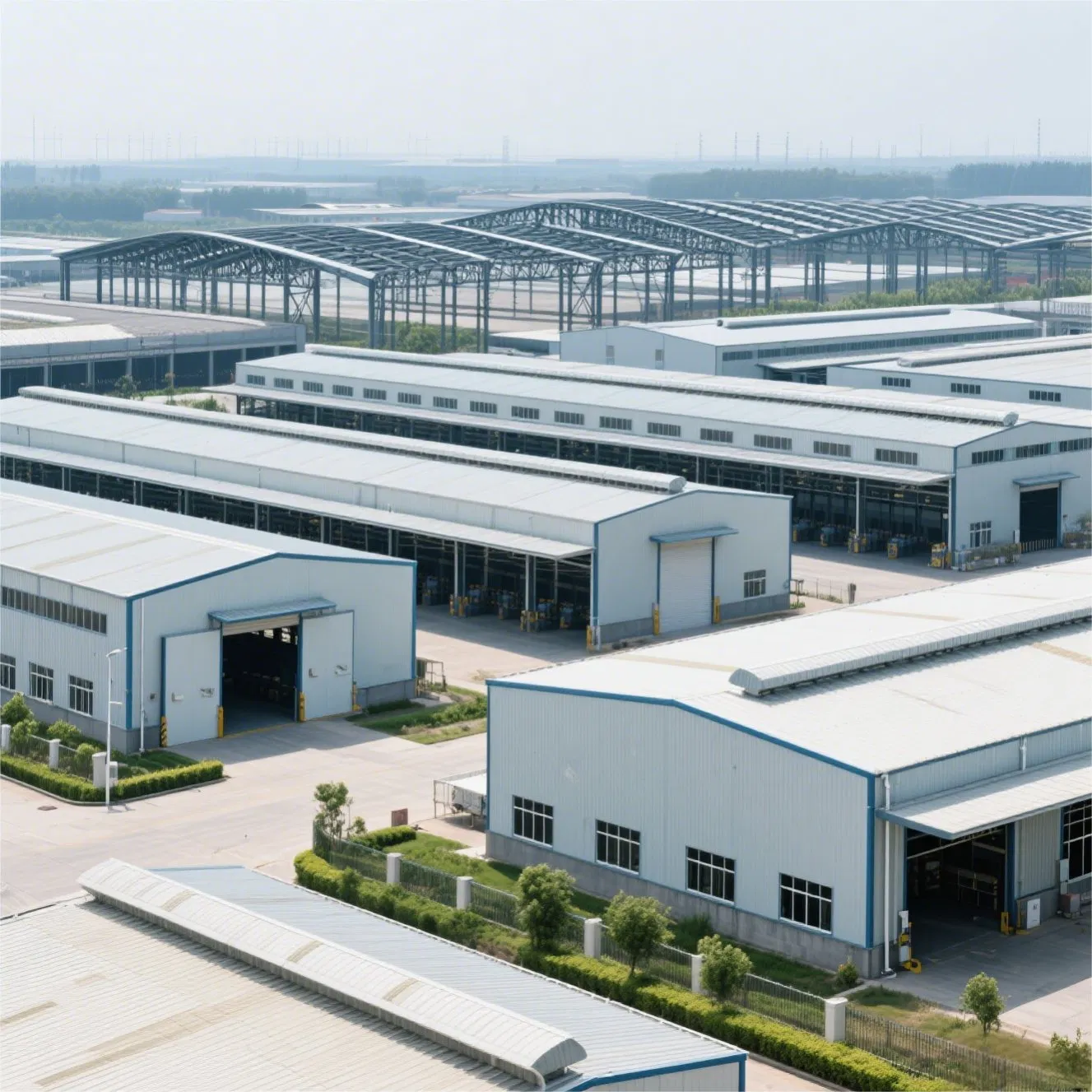 Heavy Duty Steel Building Prefabricated Steel Hall for Industrial Storage Needs