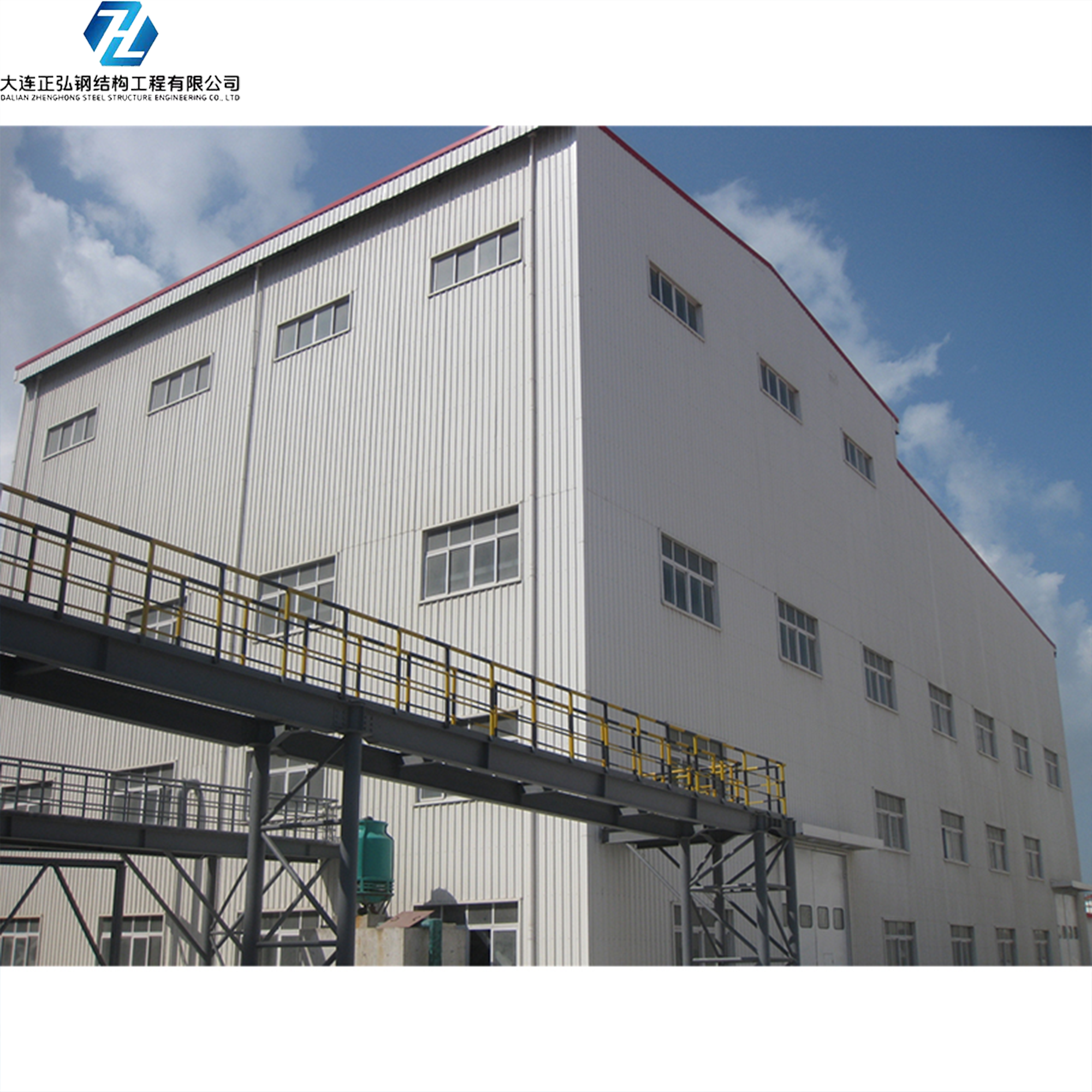 Modern Industrial Prefabricated Steel Structure Prefab Warehouse Plant Factory